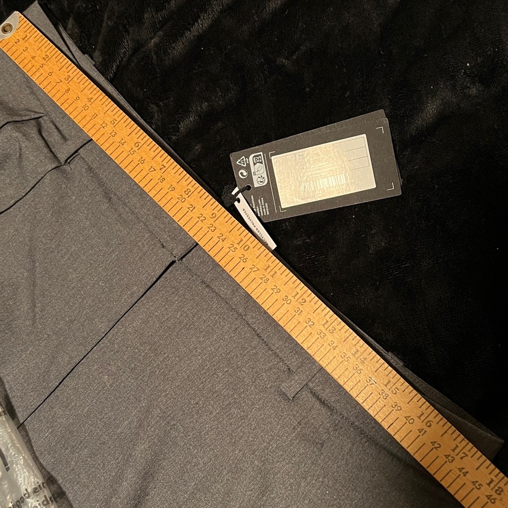 HOLDforEXJ NWT- WEEKDAY- HAZEL- EUR 44- SUIT PANTS in GRAY MELANGE - Picture 8 of 11